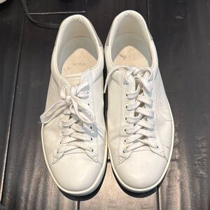 Gucci White Leather Men's Sneakers